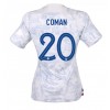 Frankrike Kingsley Coman #20 Bortedrakt Kvinner VM 2022 Kortermet